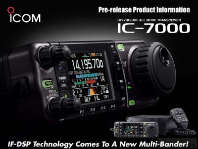 ICOM RADIO HF IC-7000 World Shop