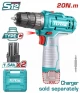 TOTAL TALADRO  12V TDLI1221 2 VELOCIDADES World Shop