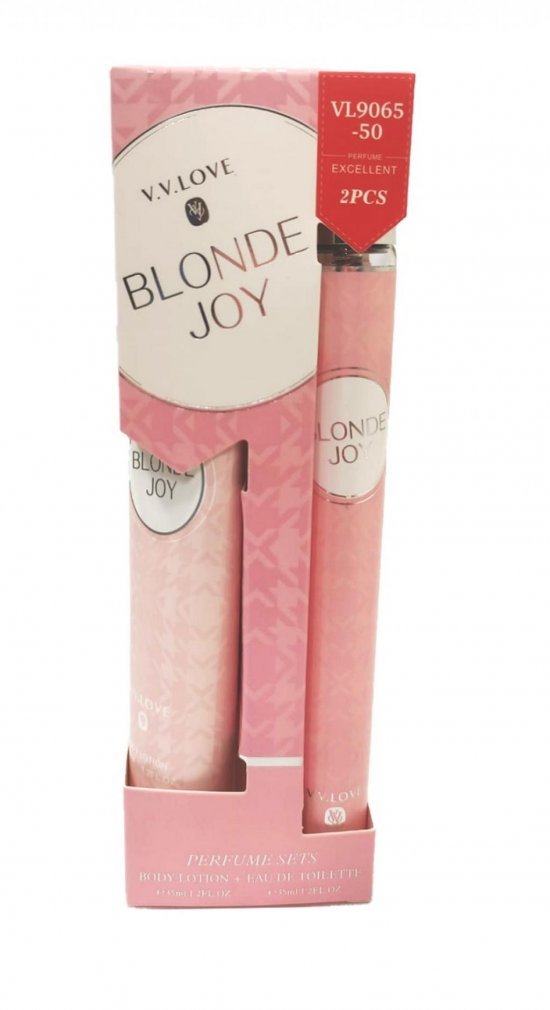 V.V.LOVE PERFUME BLONDE JOY SET 2PCS  VL9065-50 World Shop