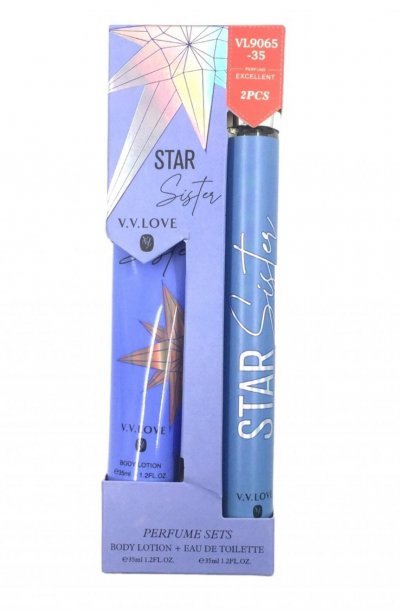 V.V.LOVE PERFUME STAR SISTER SET 2PCS  VL9065-35 World Shop