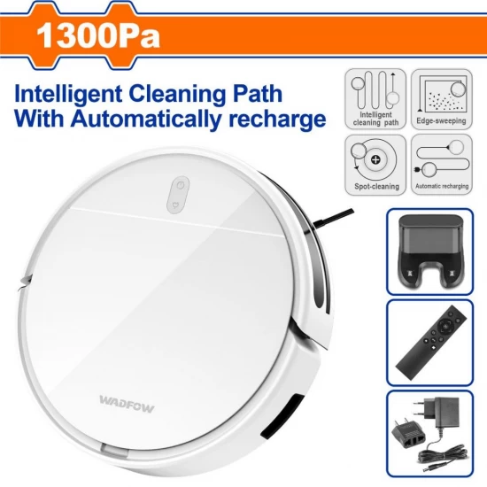 WADFOW ASPIRADORA ROBOT 1300PA INTELIGENTE  WVN1513 World Shop