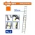 WADFOW ESCALERA EXTENSIBLE 2X8  WLD8H16 World Shop