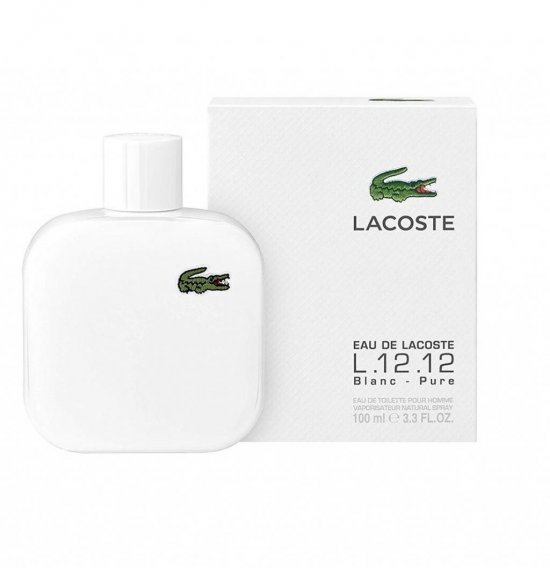 LACOSTE  PERFUME MASCULINO  L 12.12 BLANC EDT 100ML World Shop