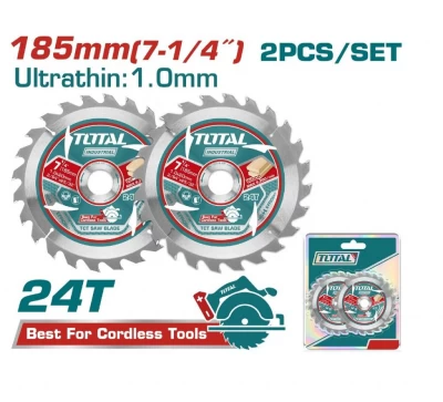 TOTAL  DISCO DE CORTE SIERRA TCT 185MM  TAC2331853 World Shop