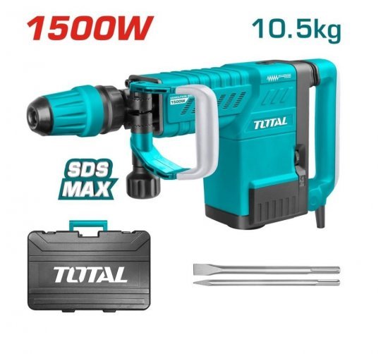 TOTAL MARTILLO DEMOLEDOR SDS MAX 1500W  TH215002 World Shop