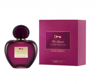 ANTONIO BANDERAS PERFUME HER SECRET TEMPTATION EDT 50ML World Shop