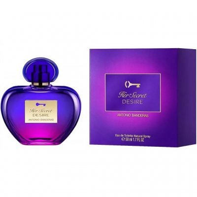 ANTONIO BANDERAS PERFUME HER SECRET DESIRE EDT 50ML World Shop