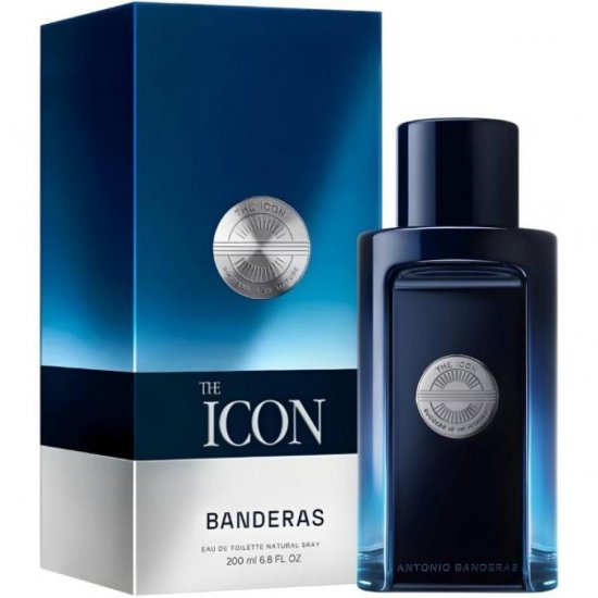 ANTONIO BANDERAS PERFUME THE ICON MASCULINO EDT 200ML World Shop