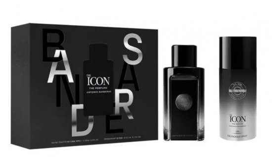 ANTONIO BANDERAS KIT PERFUME THE ICON MASCULINO EDP World Shop