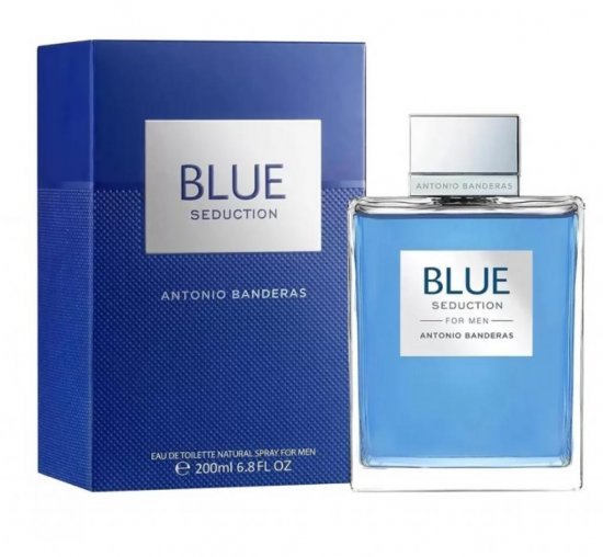 ANTONIO BANDERAS PERFUME BLUE SEDUCTION MASCULINO EDT 200ML World Shop