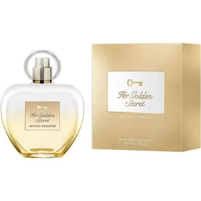 ANTONIO BANDERAS PERFUME HER GOLDEN SECRET EDT 80ML World Shop