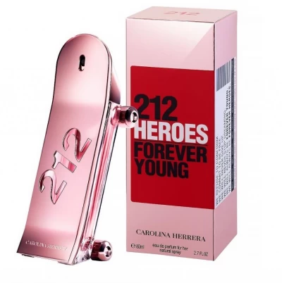 CAROLINA HERRERA PERFUME FEMENINO 212 HEROES FOREVER EDP 80ML World Shop