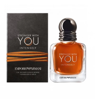 GIORGIO ARMANI  PERFUME STRONGER WITH YOU INTENSE MASCULINO EDP 100ML World Shop