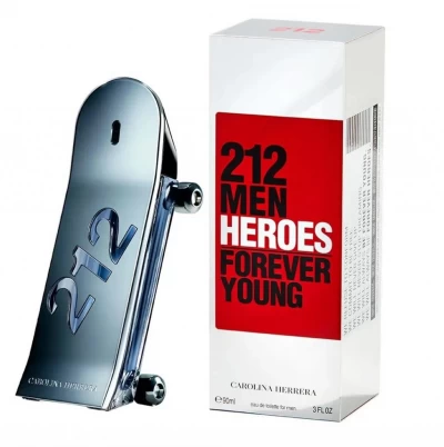 CAROLINA HERRERA PERFUME 212 HEROES MASCULINO EDT 90ML World Shop