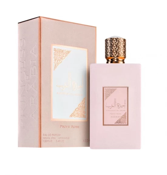 ASDAAF PERFUME FEMENINO  AMEERAT AL ARAB PRIVE ROSE EDP 100ML World Shop