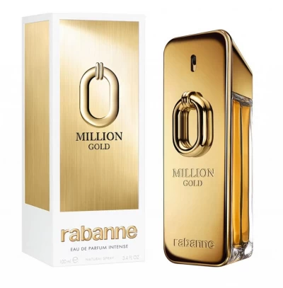 PACO RABANNE PERFUME MASCULINO  MILLION GOLD EDP INTENSE 100ML World Shop