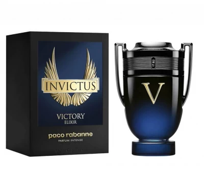 PACO RABANNE PERFUME MASCULINO  INVICTUS VICTORY ELIXIR PARFUM 100ML World Shop