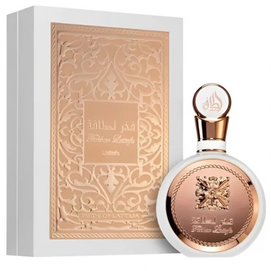 LATTAFA PERFUME FEMENINO  FAKHAR ROSE GOLD BLANCO EDP 100ML World Shop