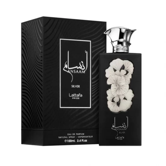 LATTAFA PERFUME UNISEX  ANSAAM SILVER EDP 100ML World Shop