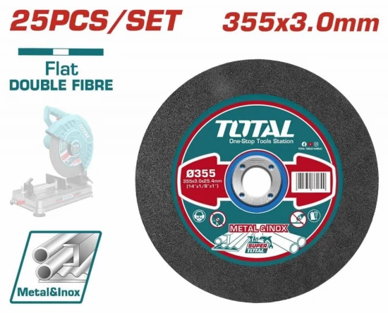 TOTAL DISCO PARA METAL 355X3.0MM   TAC2303558 World Shop