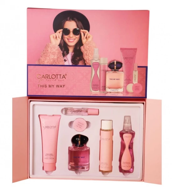 CARLOTTA KIT  PERFUME FEMENINO  MY WAY 6PCS    839580 World Shop