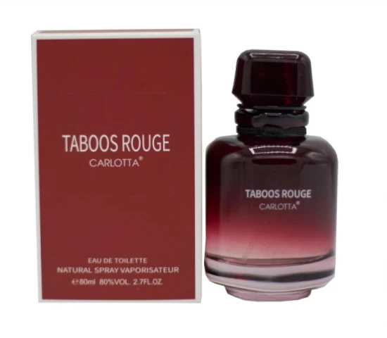 CARLOTTA PERFUME FEMENINO TABOOS ROUGE 80ML 83648 World Shop