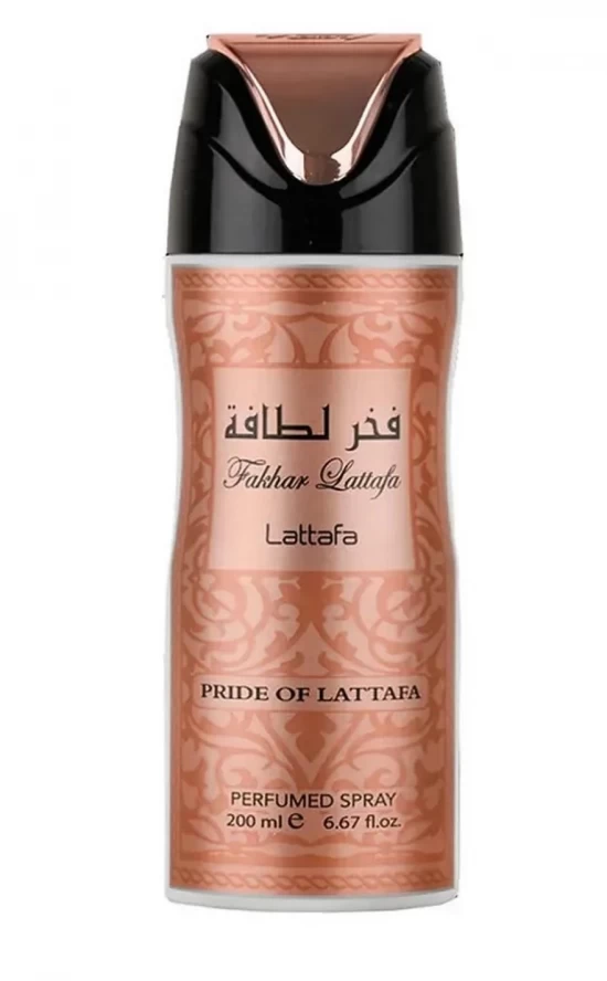 LATTAFA BODY SPRAY FEMENINO  FAKHAR BLANCO  200ML World Shop