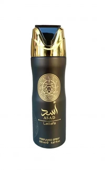 LATTAFA BODY SPRAY MASCULINO  ASAD  200ML World Shop