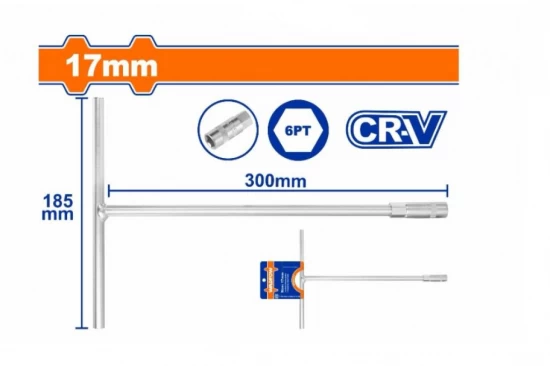 WADFOW LLAVE EN T 17MM  WTH1117 World Shop